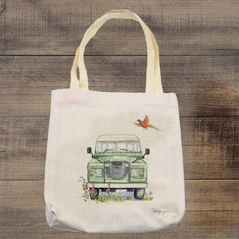 Landy Pale Green Tote Bag